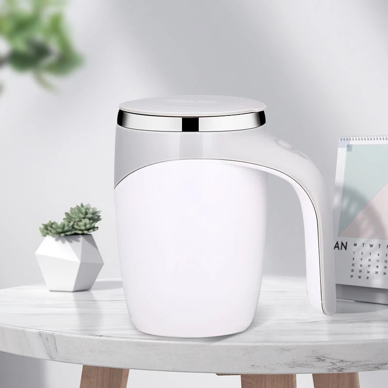 SELF STIRRING MUG USB RECHARGEABLE 380ML VIRAL