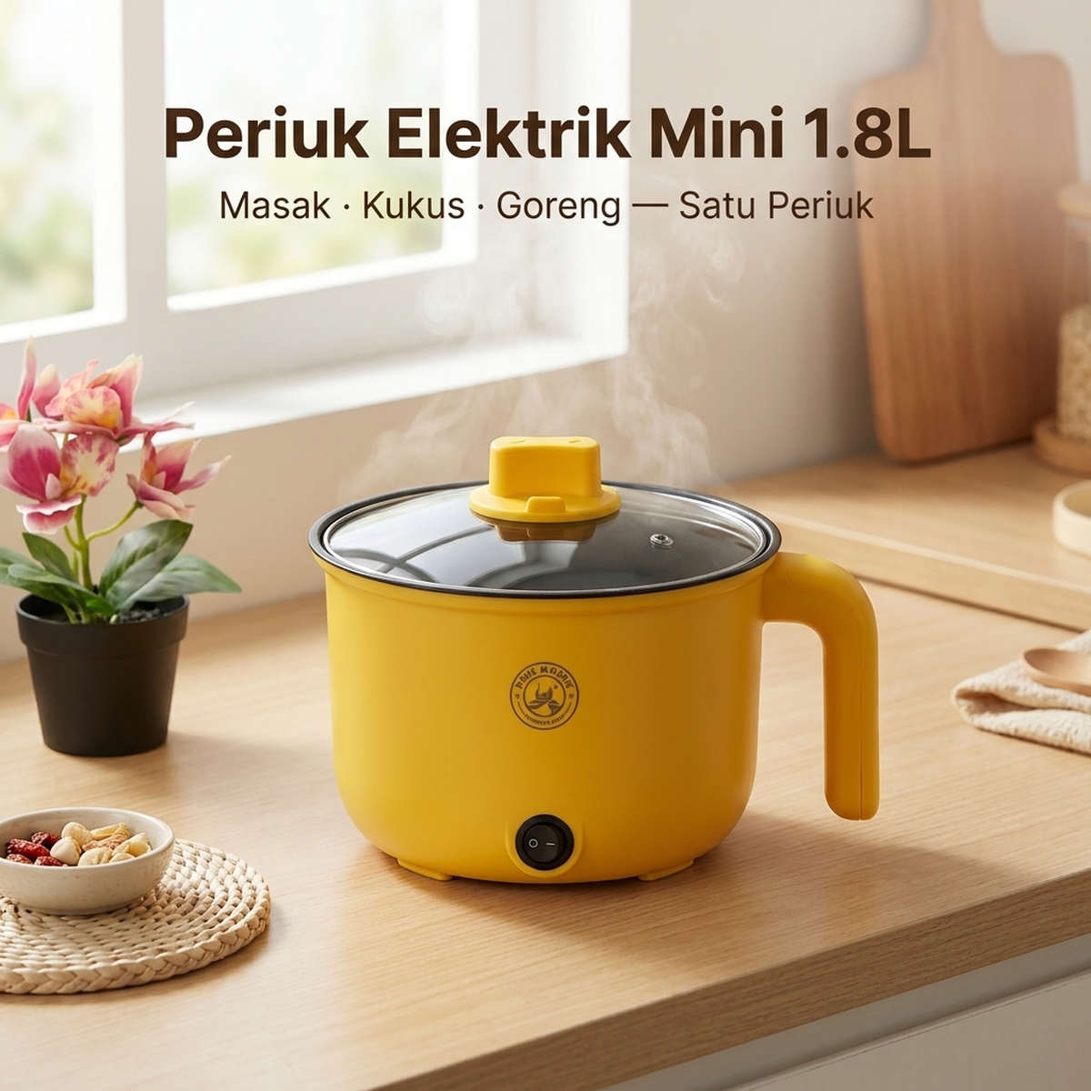 Periuk Elektrik Mini 1.8L