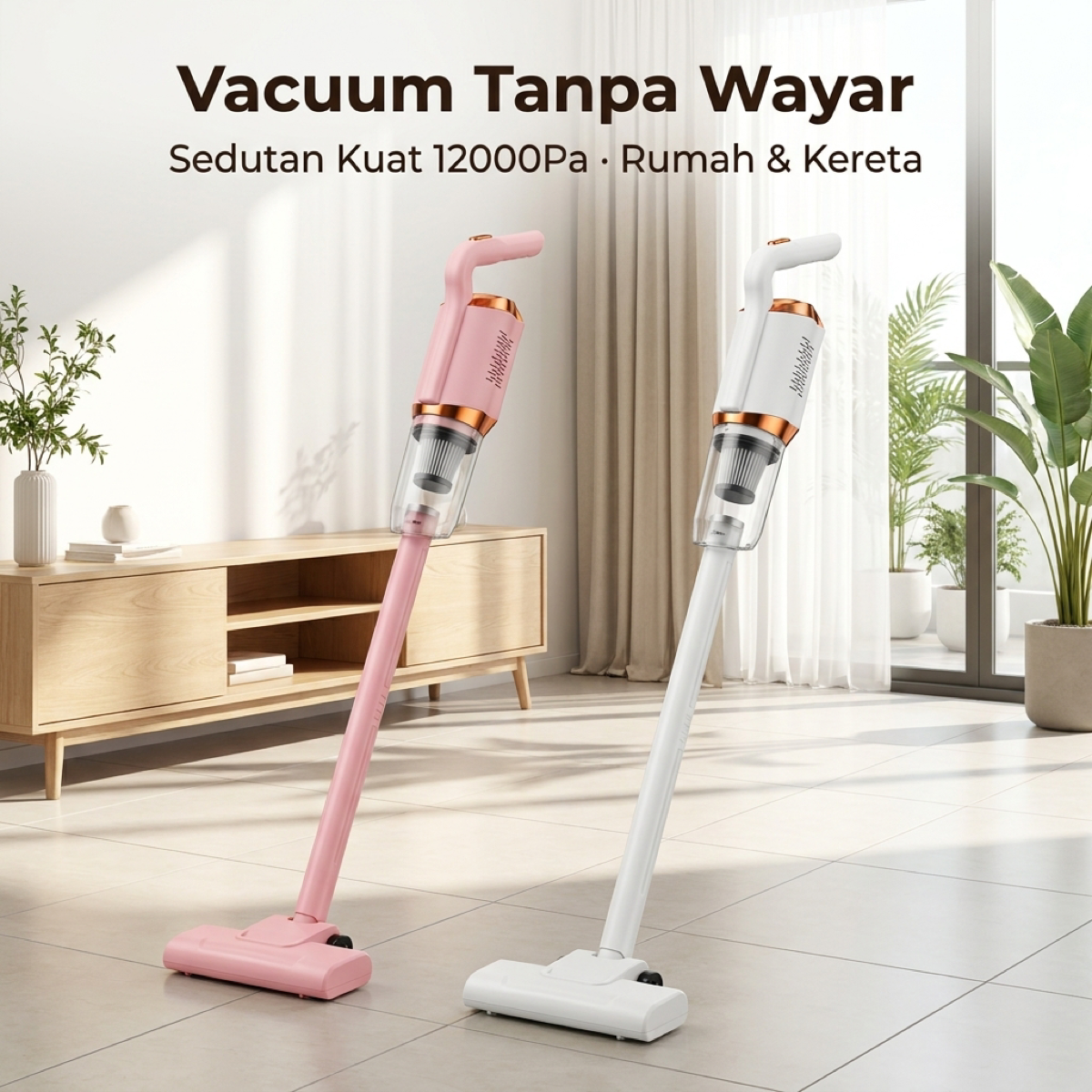 Vacuum tanpa wayar 12000Pa