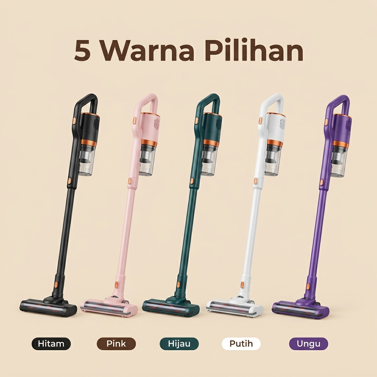 5 warna pilihan