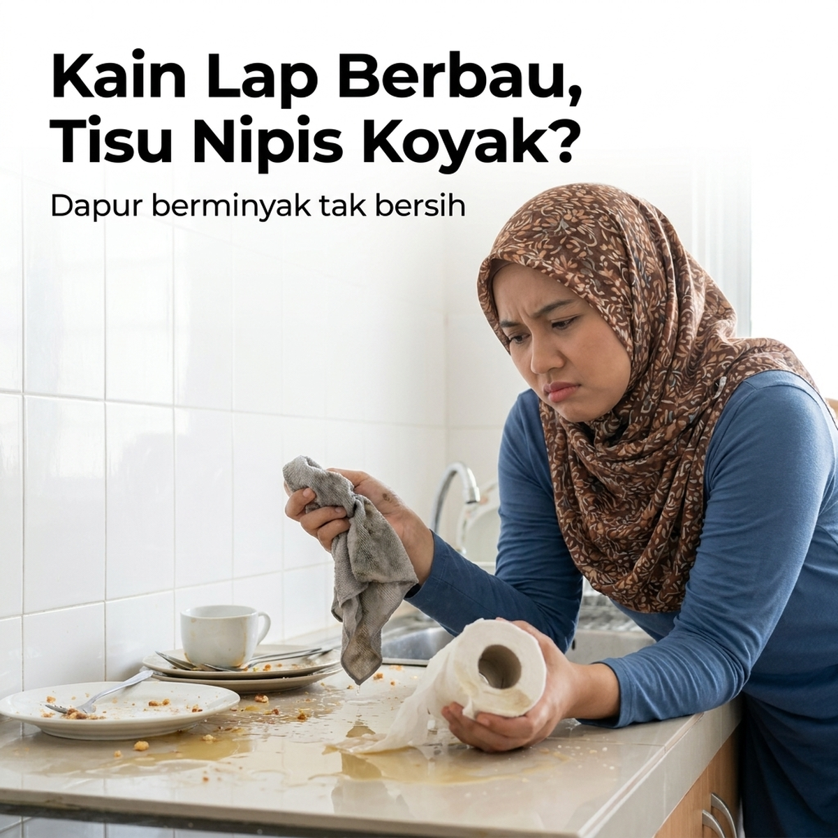 Kain Lap Berbau, Tisu Nipis Koyak?