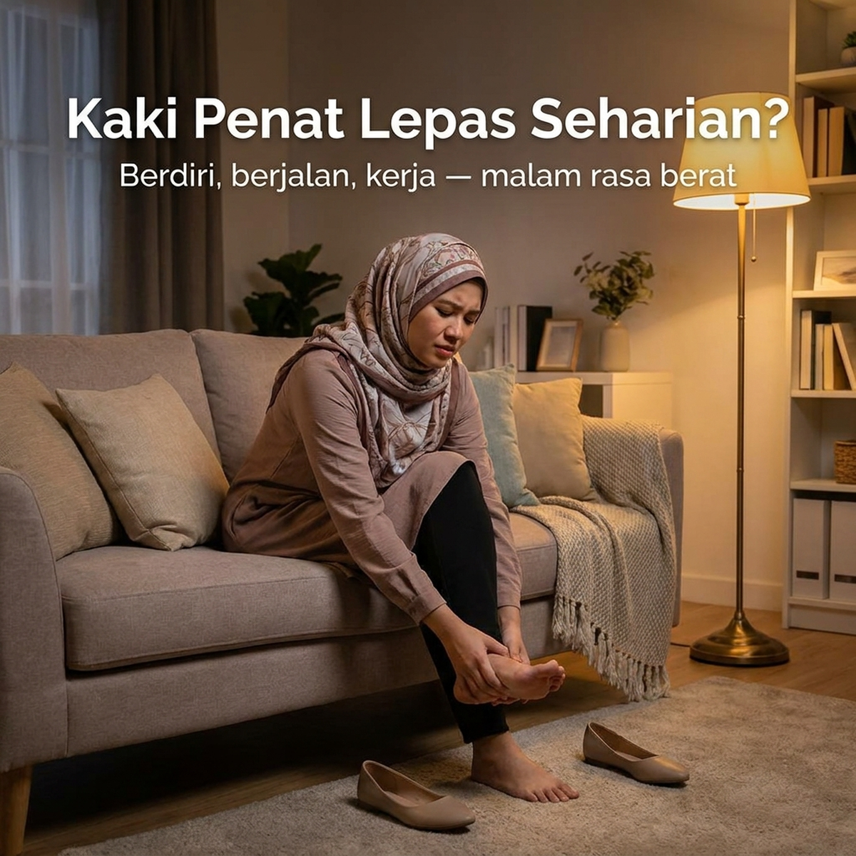 Kaki Penat Lepas Seharian?