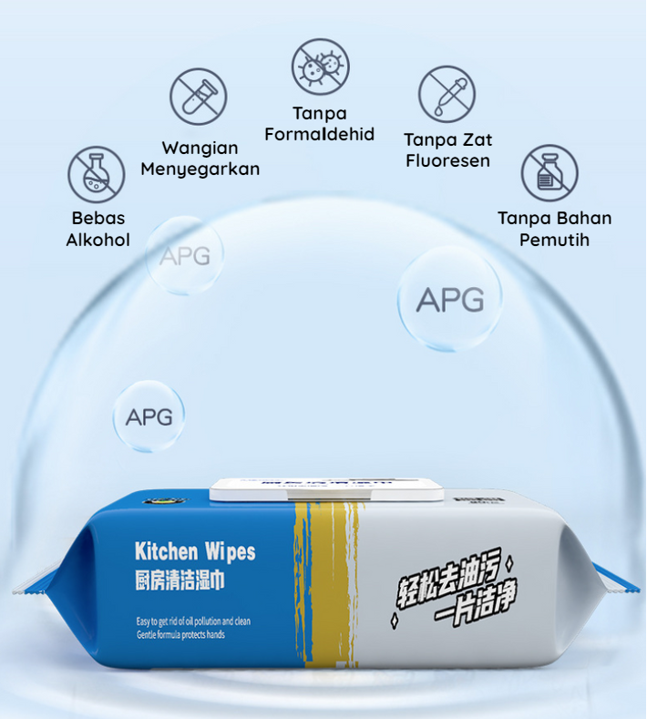 Tisu Basah Dapur (80 Helai)