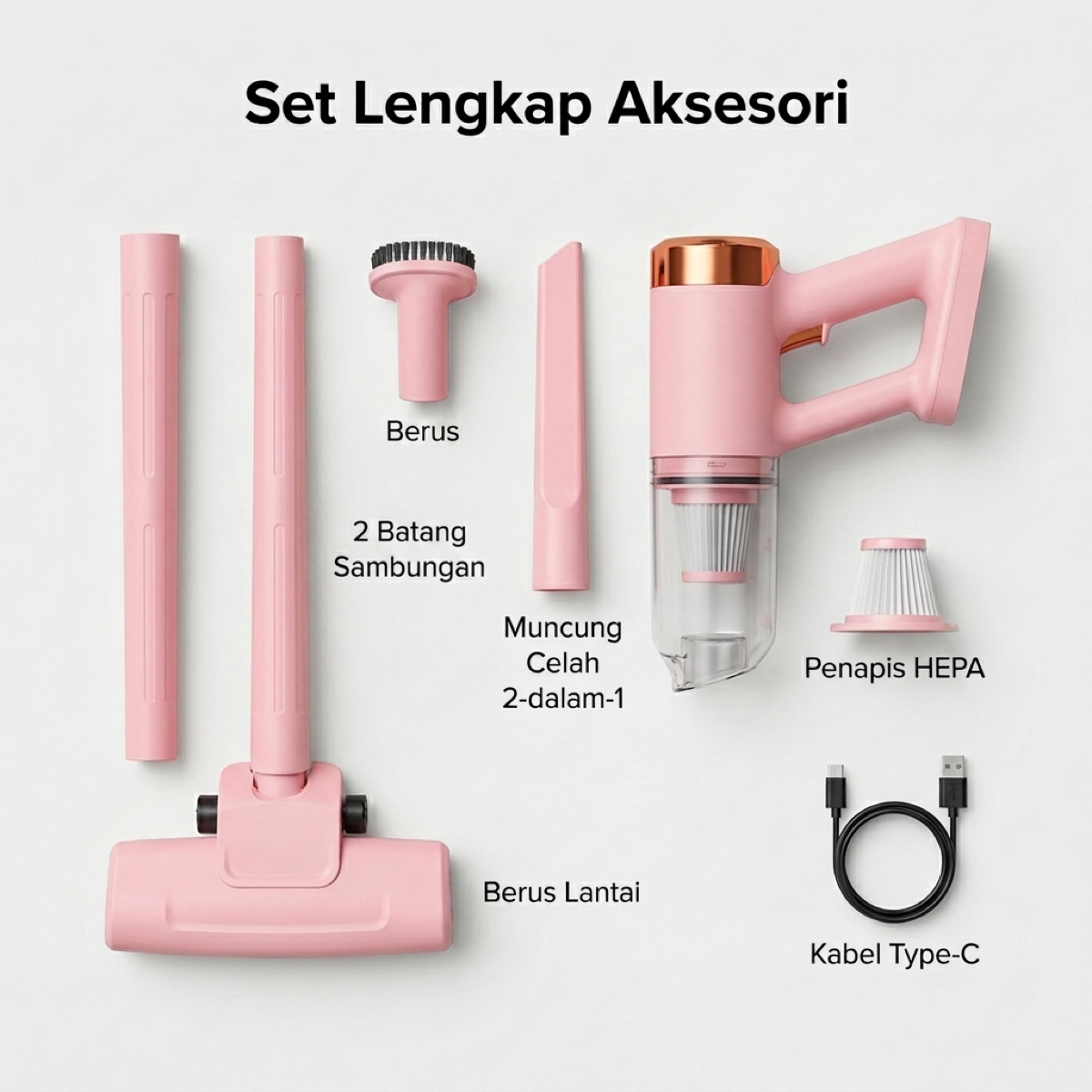 Set lengkap aksesori