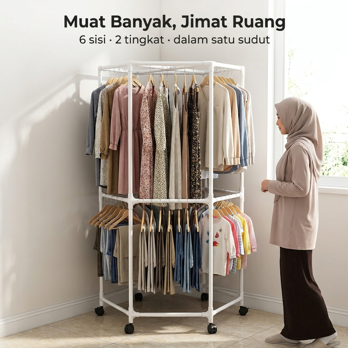 Muat Banyak, Jimat Ruang
