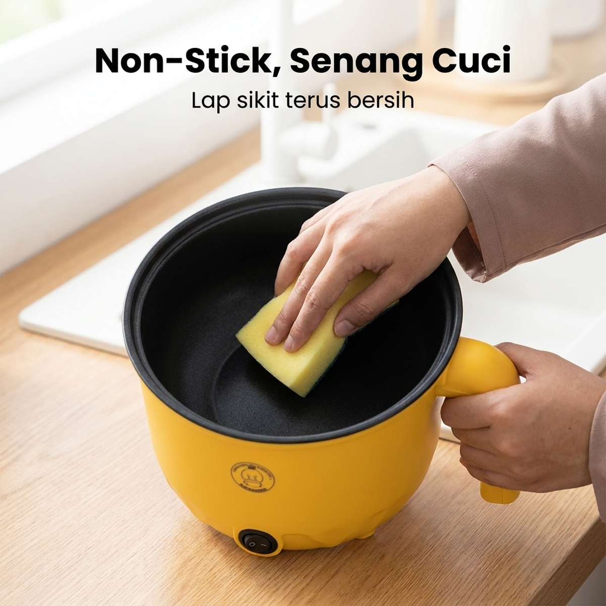 Non-Stick, Senang Cuci