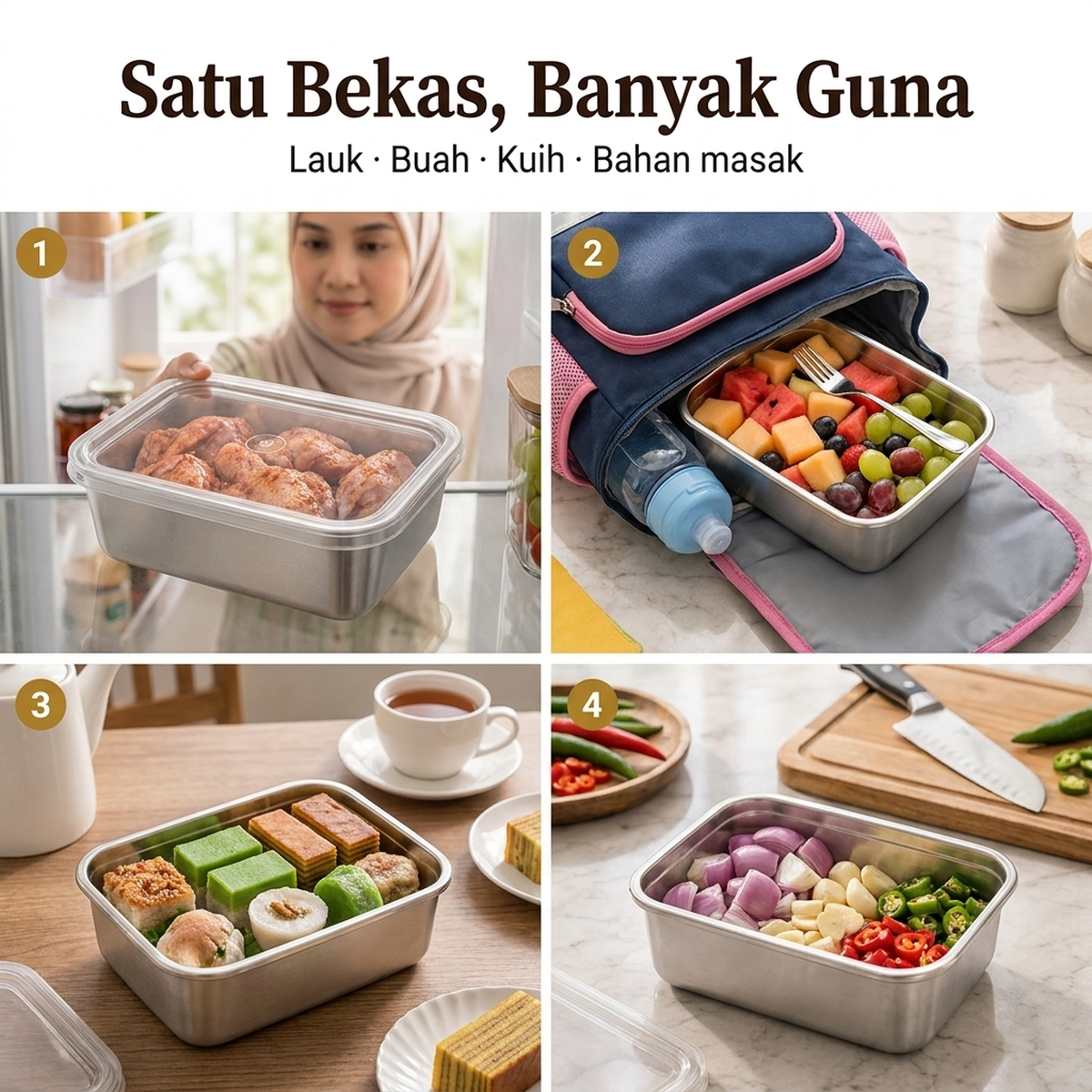 Satu Bekas, Banyak Guna