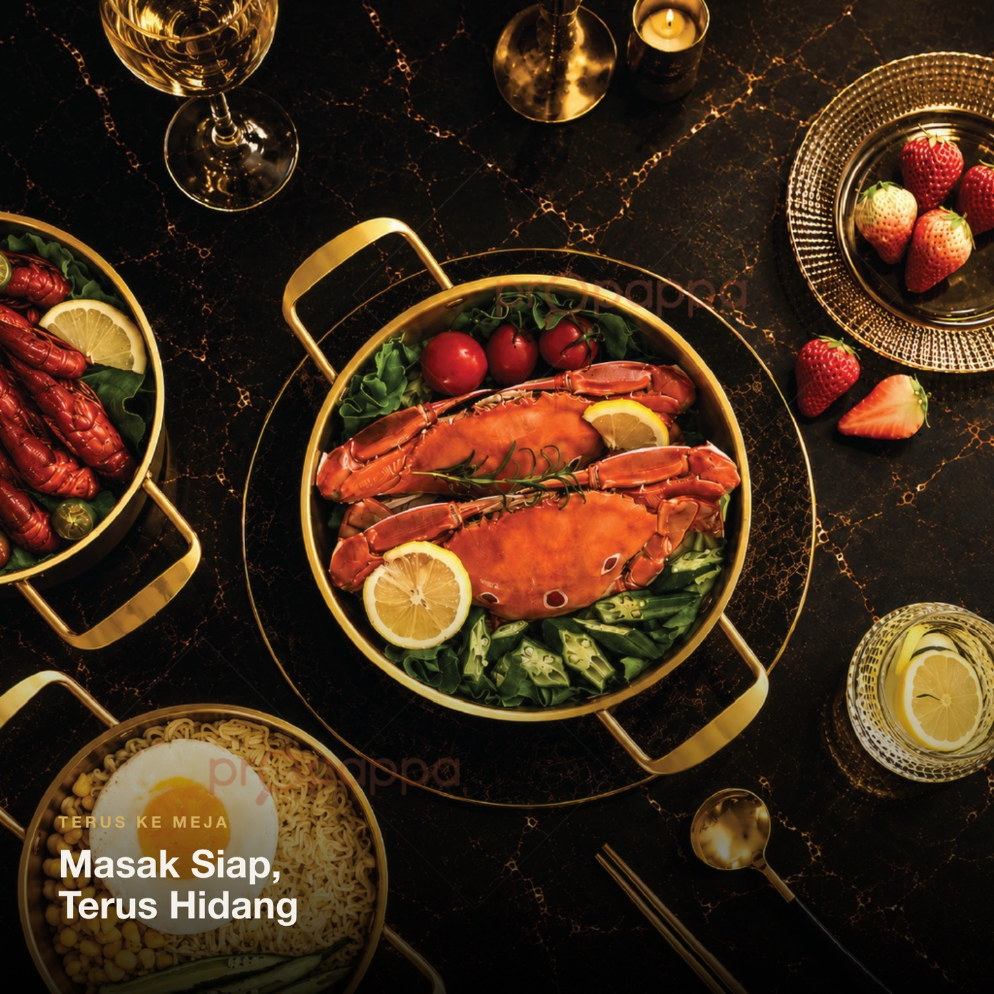 Masak siap terus hidang