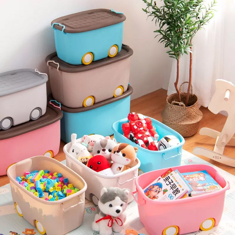 Kotak Simpan Mainan Beroda (Sangat Besar XL) 40% Promosi