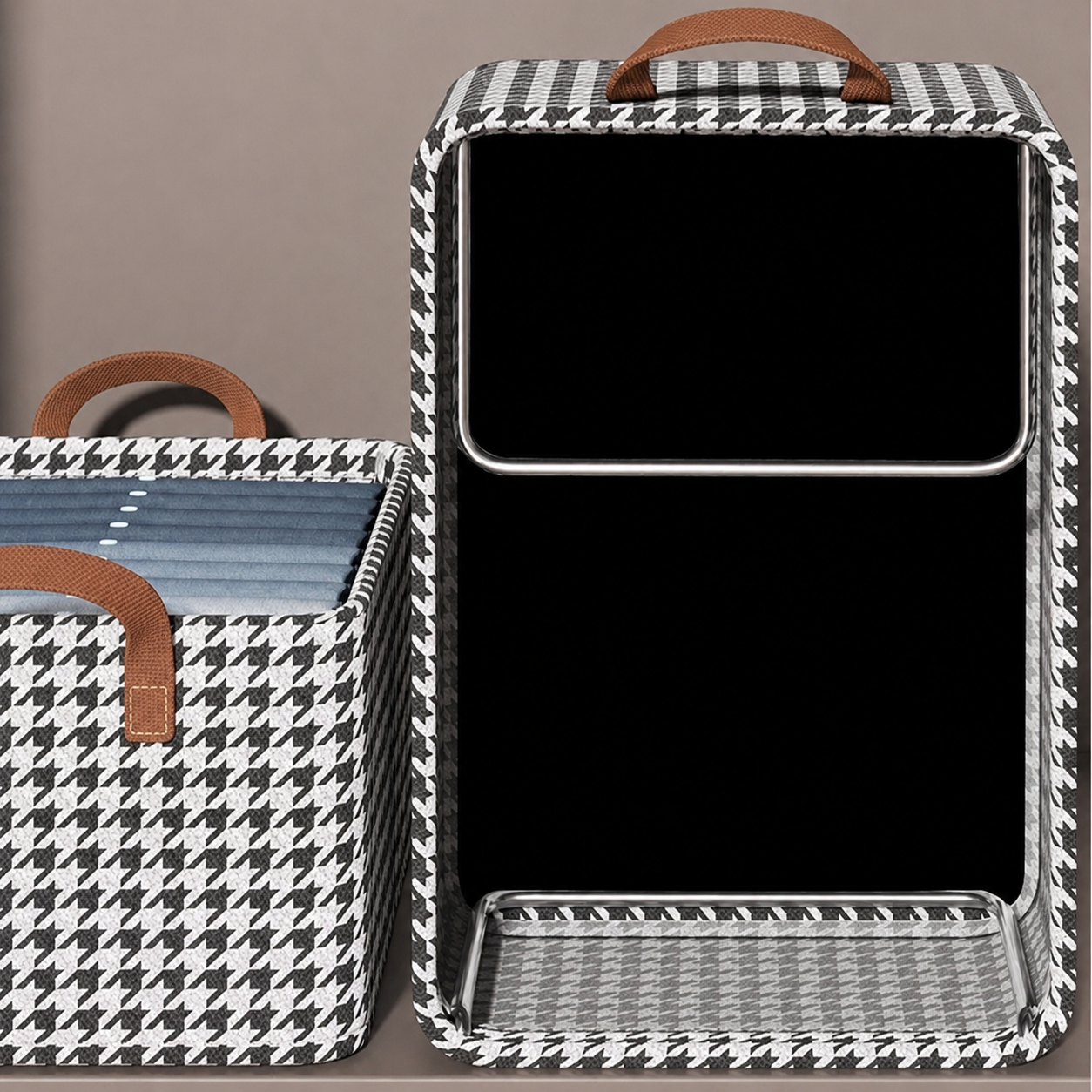 Foldable Storage Box with Lid