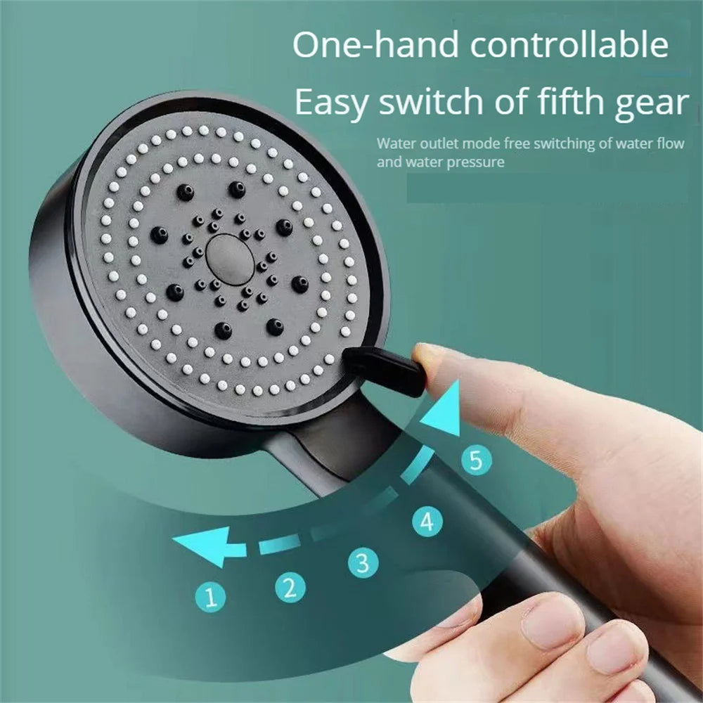 5 Mode Tekanan Tinggi Shower Head