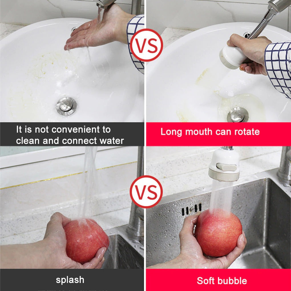 Alami Kenyamanan Dengan Paip Air Putar 360° Anti-Semburan