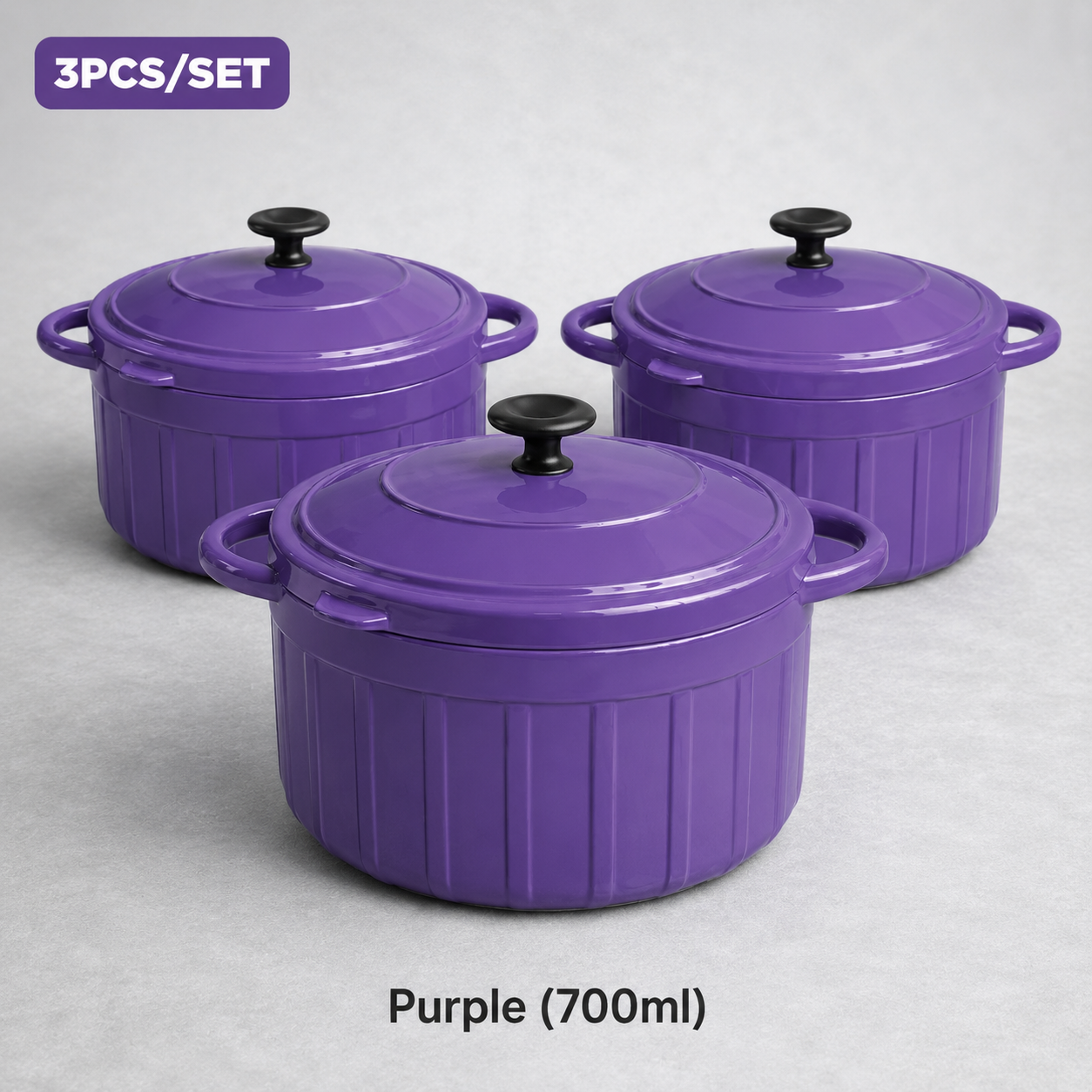 Bekas Makan (3 pcs Set)