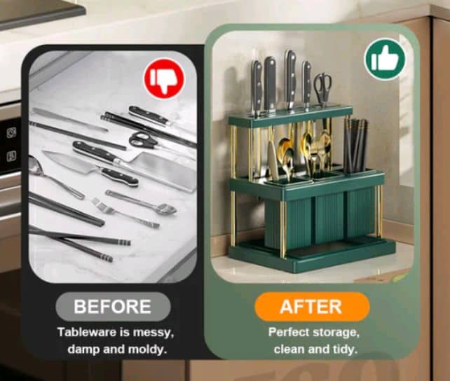 Smart Cuttlery Rack - Beli Sekarang Diskaun 50%
