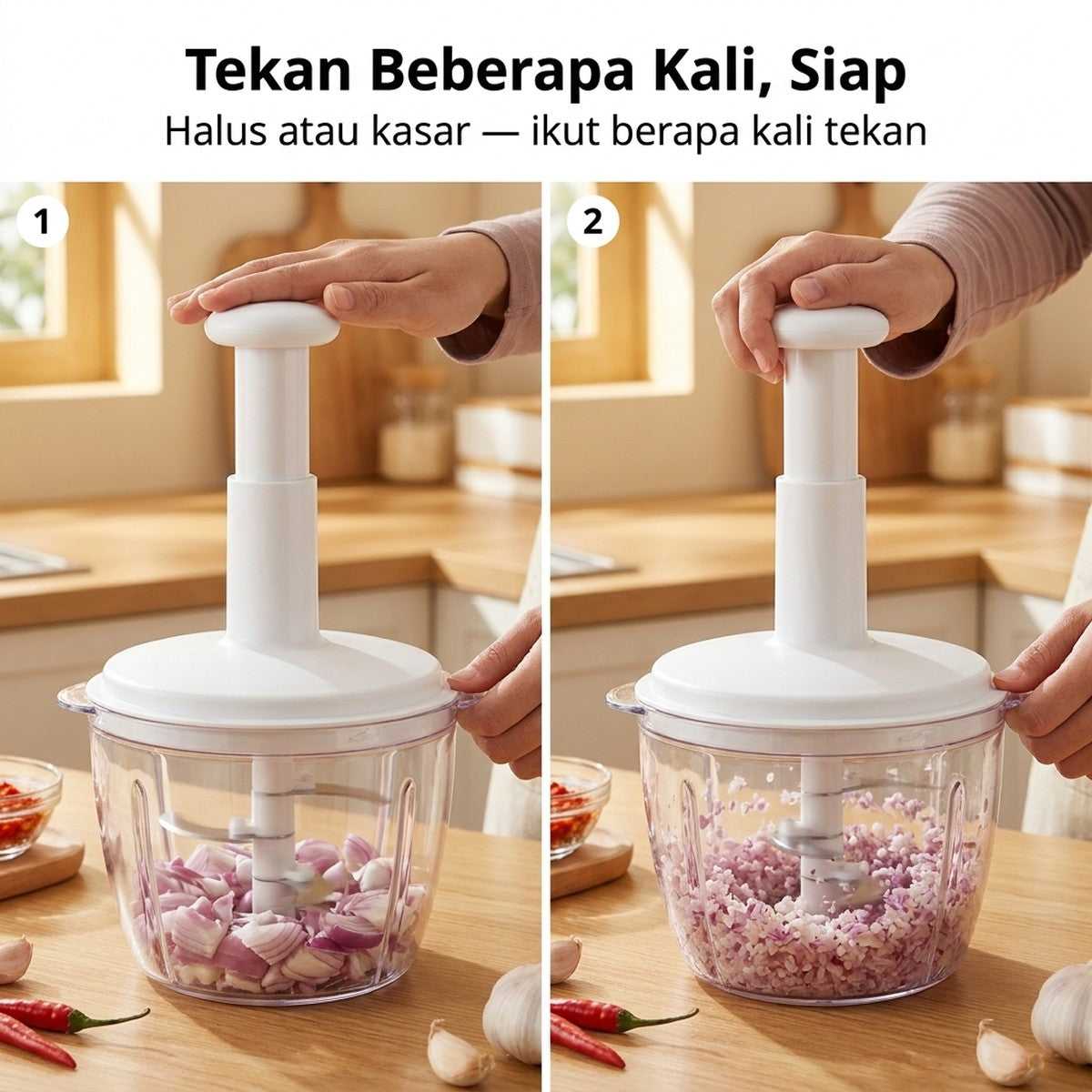 Tekan Beberapa Kali, Siap