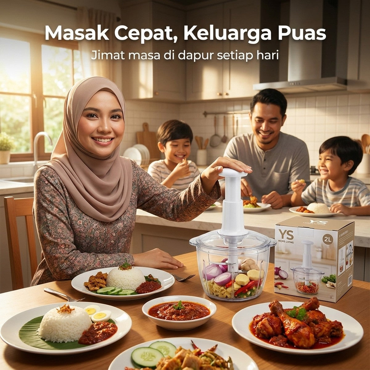 Masak Cepat, Keluarga Puas