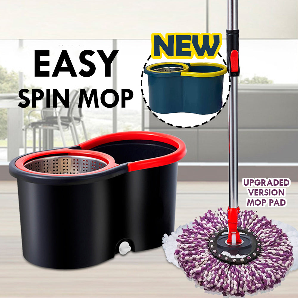 Spin Mop - Pilihan Pertama Malaysian (boleh diguna selama 5 tahun)