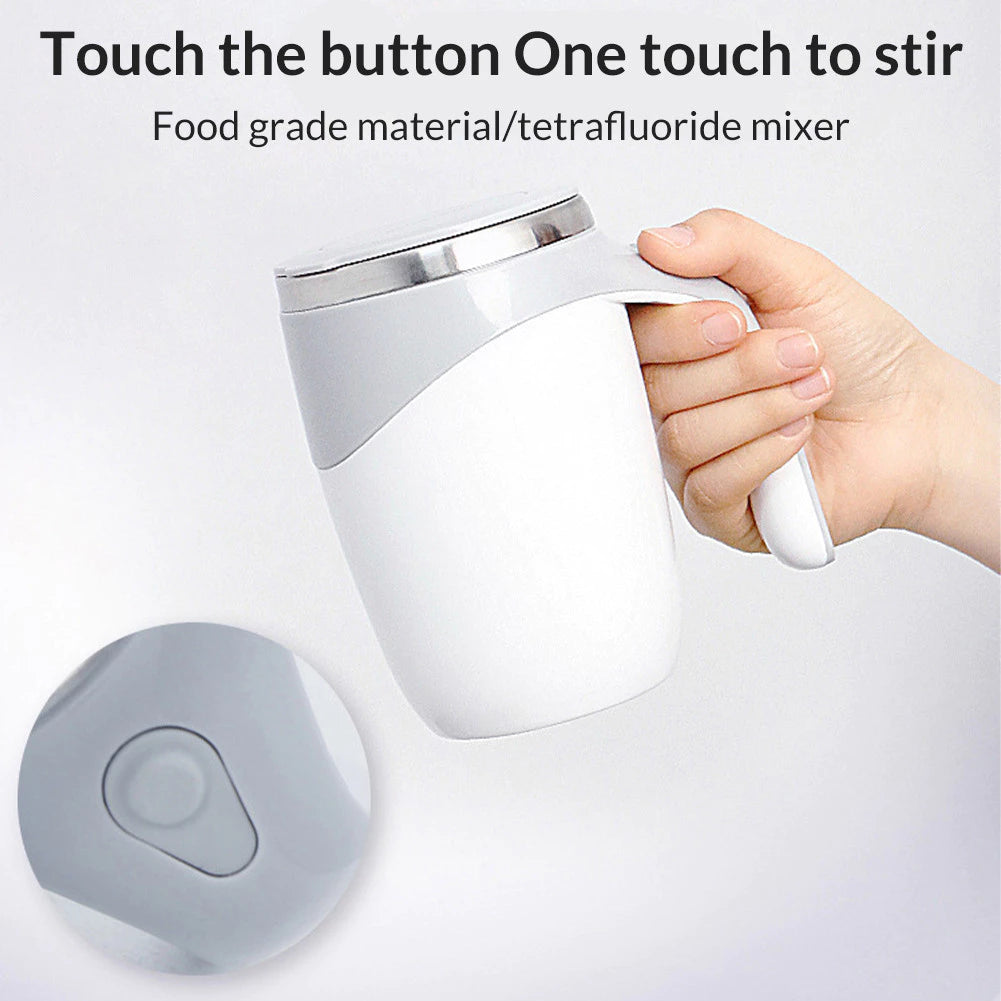 Self stirring mug tekan satu butang untuk kacau