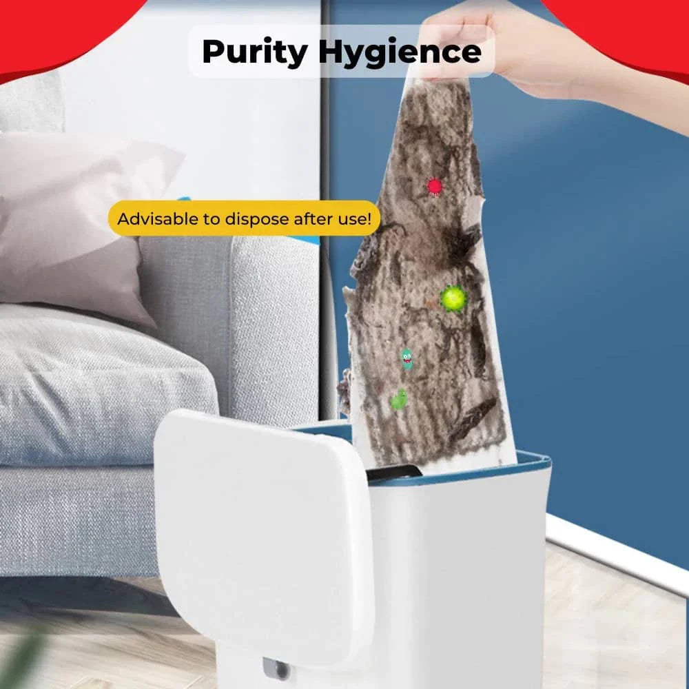 Mop Tisu Lantai 2in1 (Free Wet and Dry Wipes)