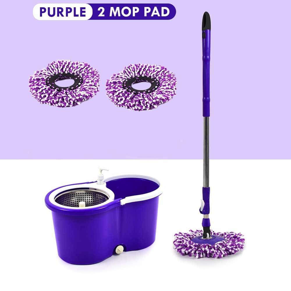 Spin Mop - Pilihan Pertama Malaysian (boleh diguna selama 5 tahun)