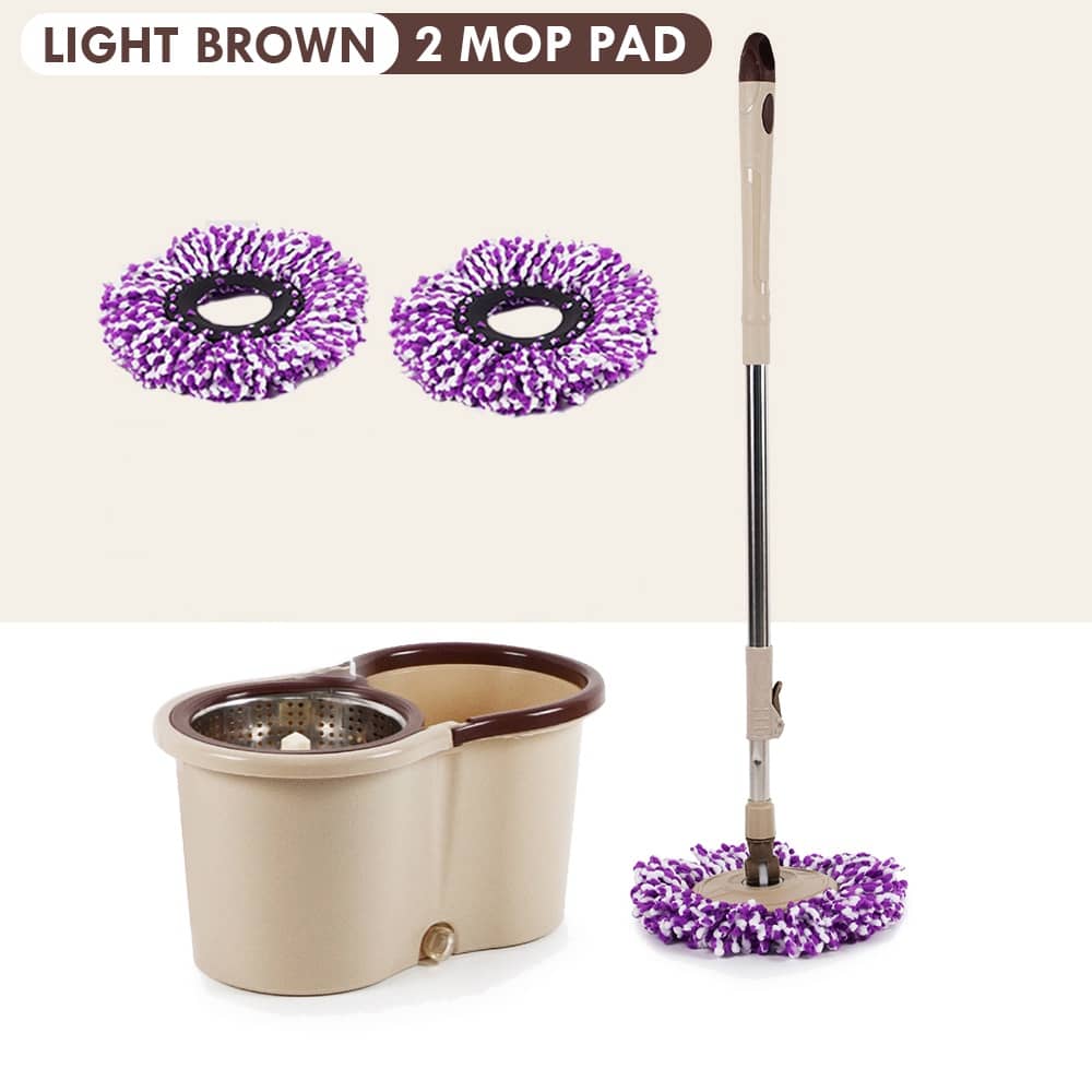 Spin Mop - Pilihan Pertama Malaysian (boleh diguna selama 5 tahun)