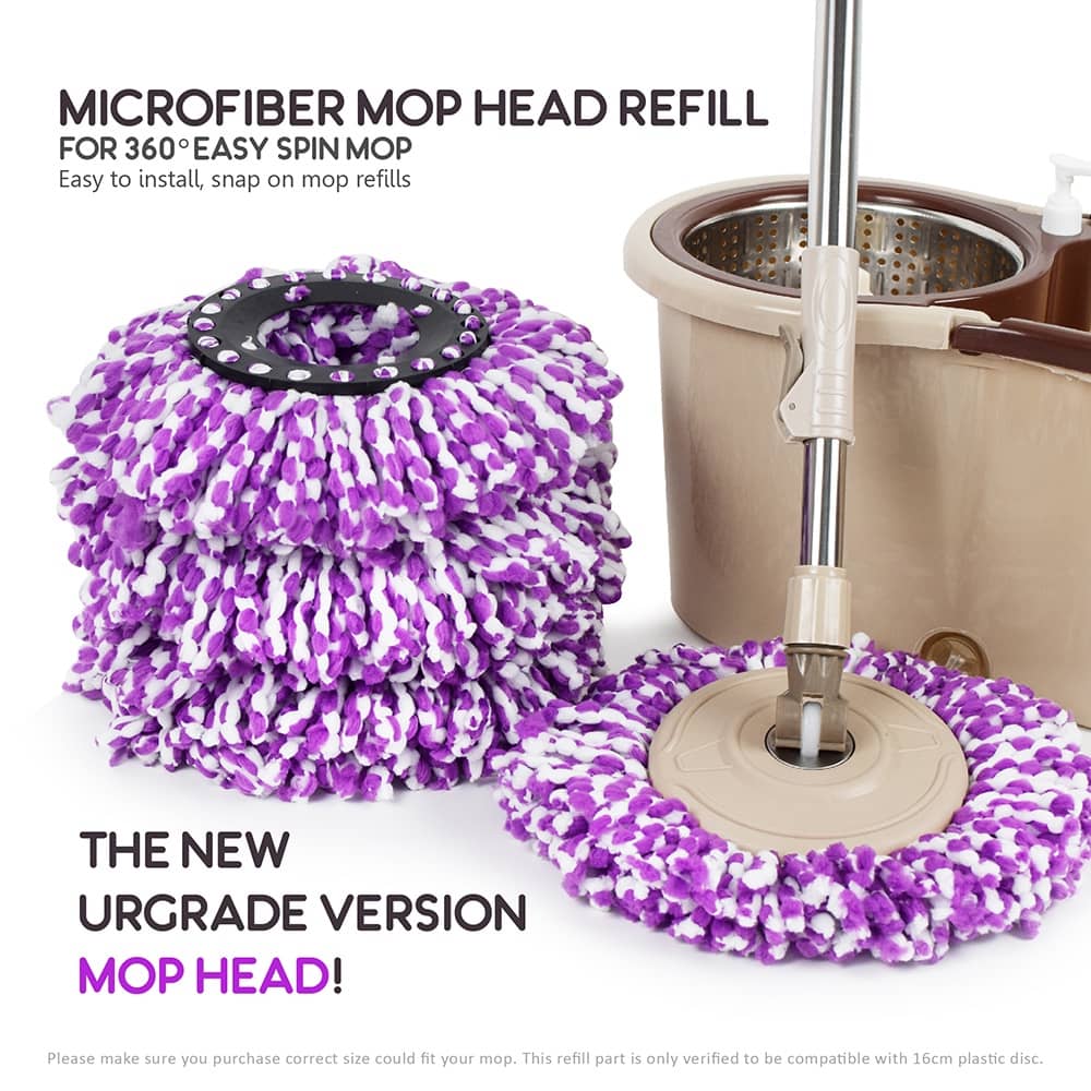 Spin Mop - Pilihan Pertama Malaysian (boleh diguna selama 5 tahun)